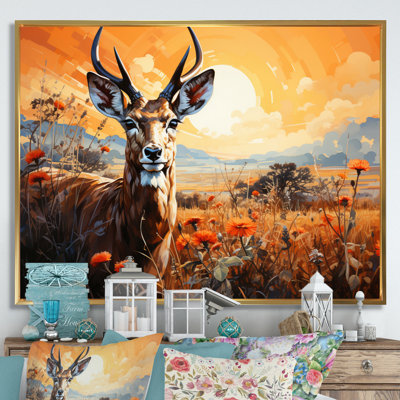 «Bilgin Gazelle Landscape I», reproduction