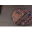 Tapis Boho, tapis neutres, tapis Oushak, petit tapis de 2 pi x 2 pi, tapis rétro, tapis turc, tapis anatoliens bleus