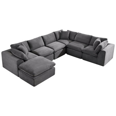 Boneless Balliet Upholstered Boneless Sofa Sectional