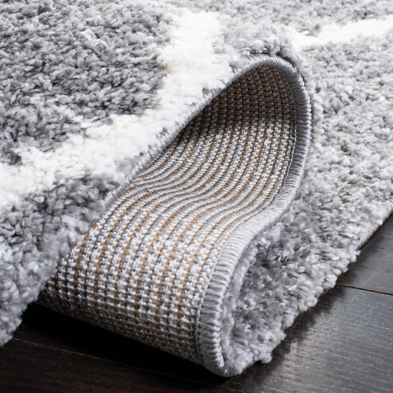 Tapis à poils longs Poulsen, Carré 6 pi 7 po