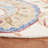 Runner Alben Paisley Handmade Tufted Wool/Cotton Area Rug in Ivory/Rust-1522136906