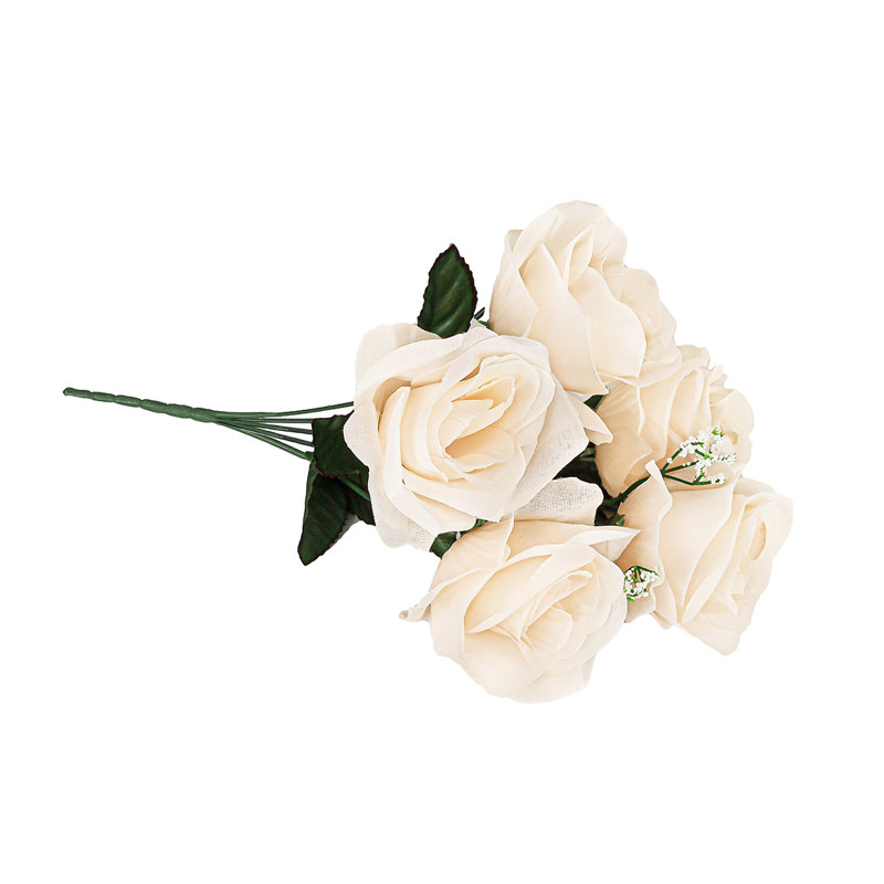 Rosier artificiel ouvert, Ivoire ivoire
