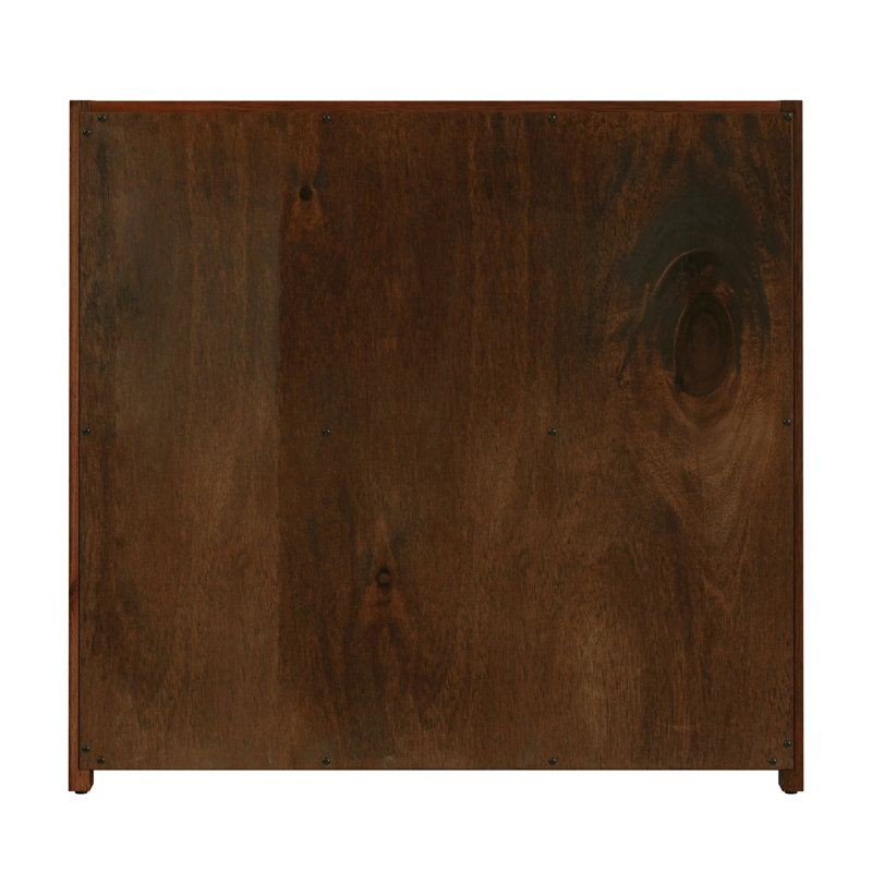 Lark 3 Drawer Dresser, Walnut Brown
