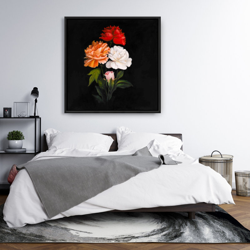 " Three Beautiful Rose Flowers "