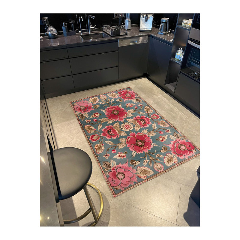 Tapis lavable à la machine vintage Paris, Tapis de couloir 2 pi 6 po x 6 pi 7 po inclus