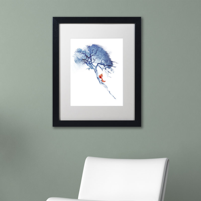 « no way back » par robert farkas, impression encadrée, Blanc, H 20 po x l 16 po x P 0,5 po