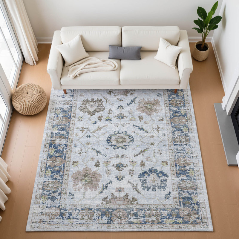 Tapis de qualité supérieure lavable à la machine, Rectangle 10 pi x 14 pi