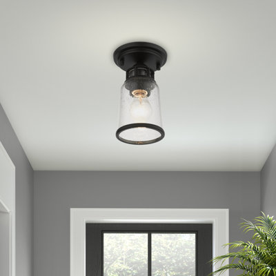 Miceli Glass Flush Mount