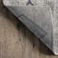 Tapis marocain gris / noir lavable à la machine-867807067