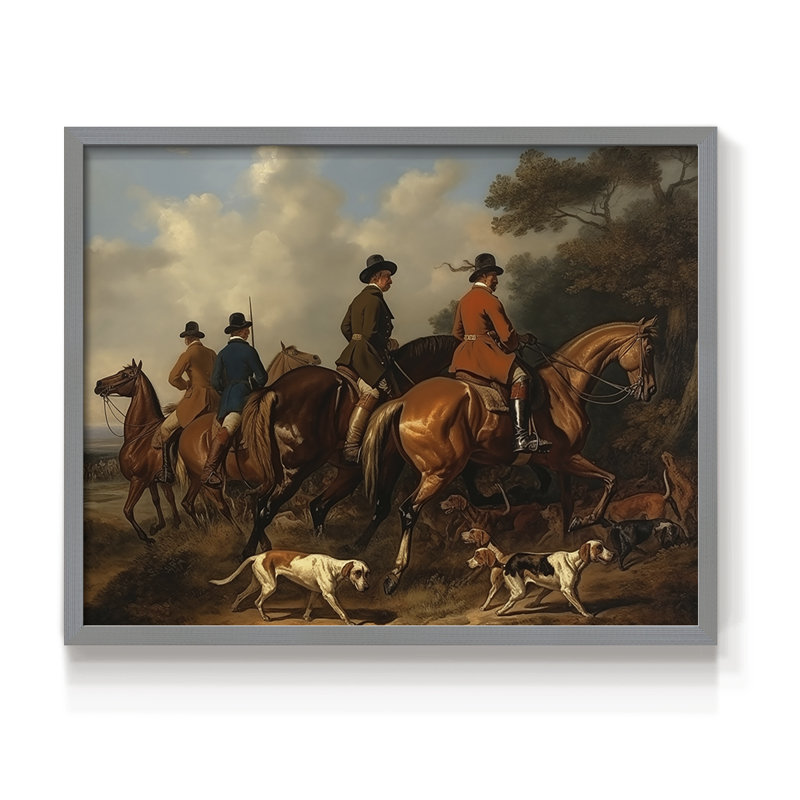 Faune, série Lxx, reproduction encadrée, H 11 po x l 14 po, Gris