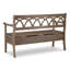 Banc de rangement à couvercle rabattable Filton-49646089