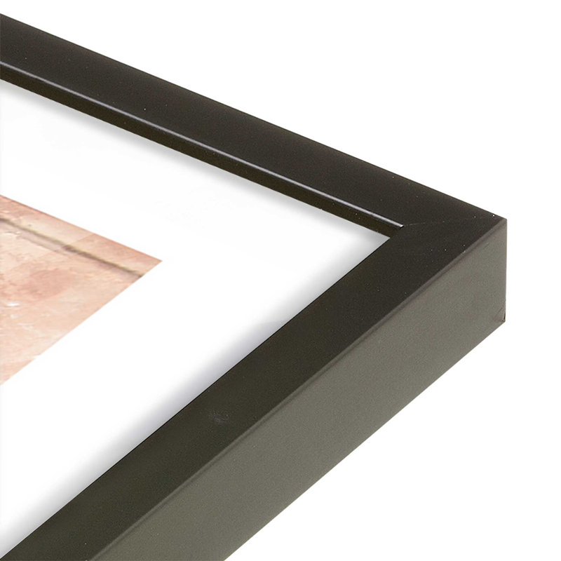 «Desert Rose Alcove», Noir satiné, H 21 po x l 17 po