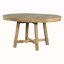 Table de salle à manger à rallonge en bois Trexm Farmhouse-477177115-477177114