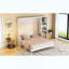 Grand lit escamotable avec bureau et tablettes-1089416565-1089416564