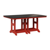 Berlin Gardens Garden Classic Rectangular Bar Table