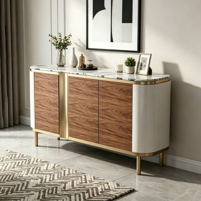 Modern minimalist large-capacity sideboard