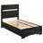 Storage Panel Bed with 2 Drawer