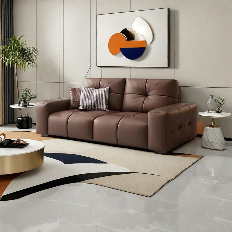 Modern simple Italian sofa