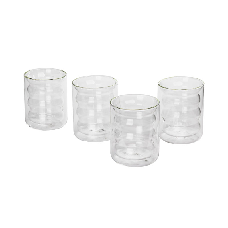 Vigo 6.76 oz. Drinking Glass Set, Clear