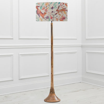 Kinross 173cm Brushed Traditional Floor Lamp