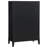 Oressa 5-drawer Bedroom Chest Black