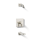 Parallel Bath and Shower Trim Set
