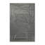 Tapis abstrait gris lavable à la machine-2029416258