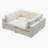 Upholstered Modular Sofa with USB Charge Ports,Wireless Charging and Built-in Bluetooth Speaker