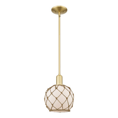 Arcadia - 1 Light 10" Stem Hung Mini Pendant