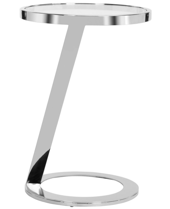 Allyesa Glass Top End Table