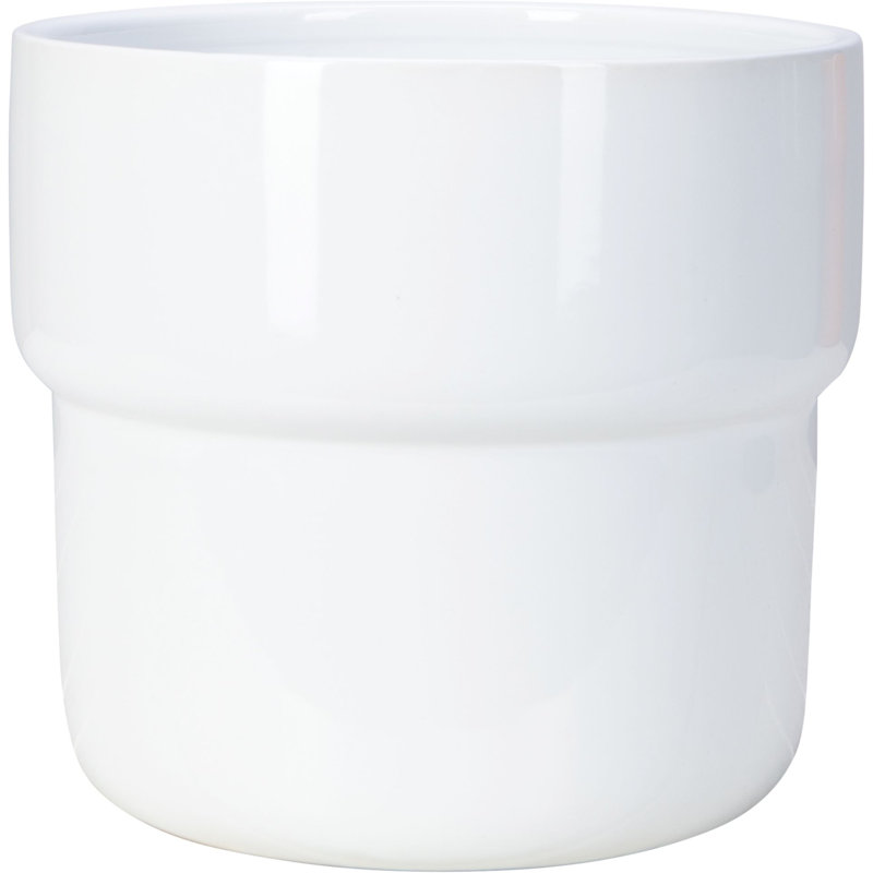 Cylindre de 7,8 po - Blanc, Blanc