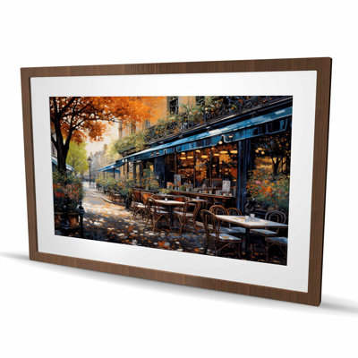 «My Secret Place - Street Scenery Building», reproduction encadrée