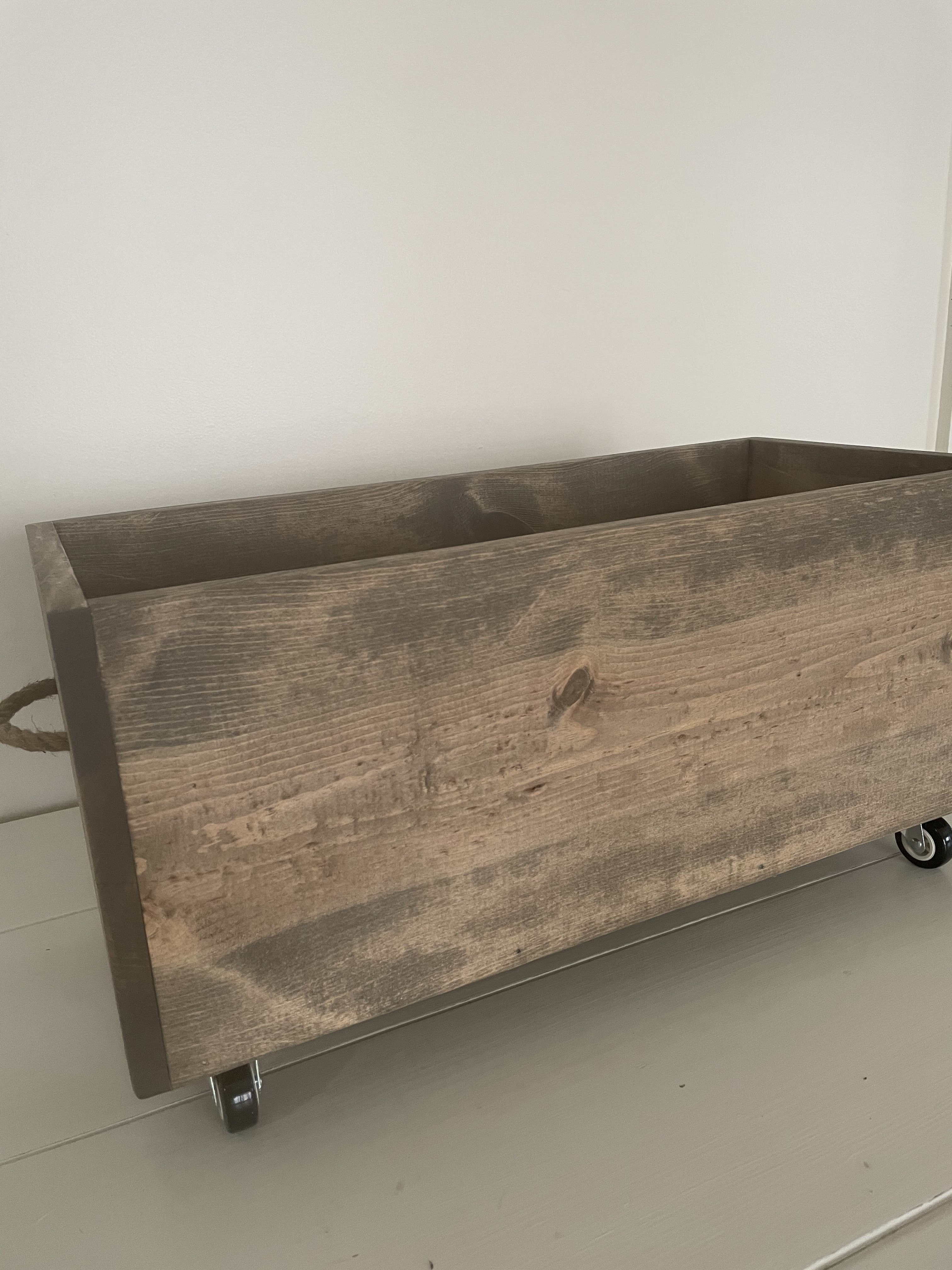 Gracie Oaks Addielynn Customizable Solid Wood Storage Box & Reviews ...