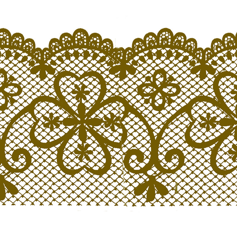 Nottoway Peel & Stick Geometric Border, Gold