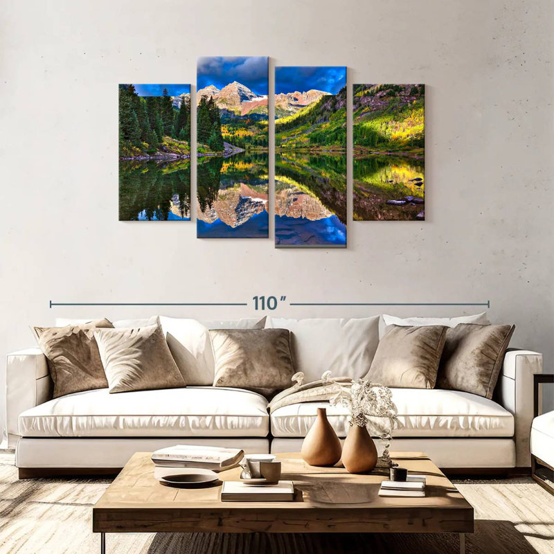 Alvord Spectacular Maroon Bells, 48" H x 75" W