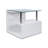 Glass Top End Table