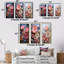 Ensemble de 3 décorations murales Tulipes Neon Bloom Collage-1648379236-1648379234