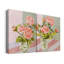 Toile tendue avec châssis Douces Roses I-Premium - Prêt à accrocher-1348025410