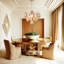 Lustre champagne Elodie