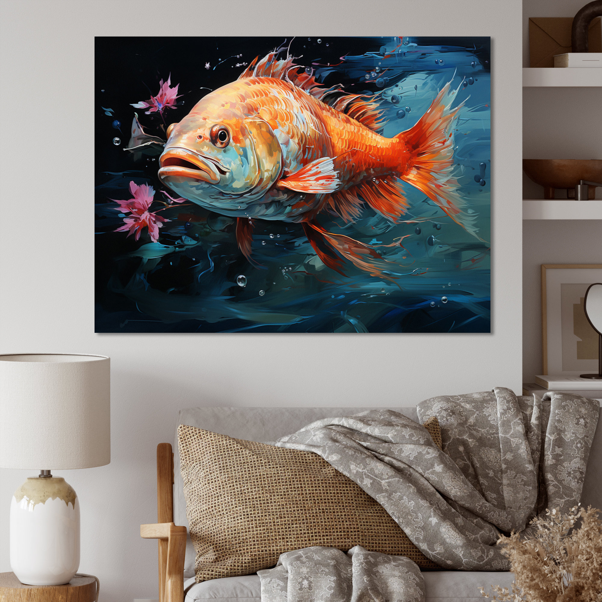 Big Game Fishing On Canvas 3 Pieces Set (Set of 3) Rosecliff Heights Overall Size: 48 H x 74 W x 1.25 D