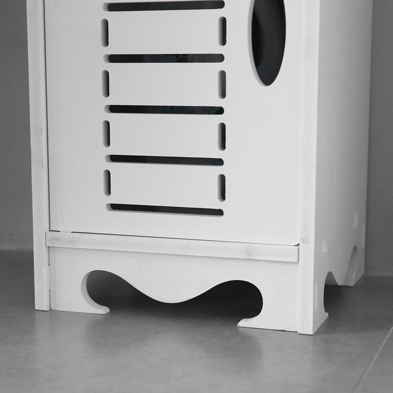 Armoire de salle de bain imperméable à une porte