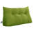 Sit-up Back Comfort Corduroy Bed Headboard Wedge Reading Pillow Triangular Backrest Compression-99222257-99222250