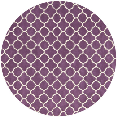 Carolene Hand Tufted Wool Geometric Rug