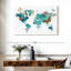 Carte du monde des papillons Aliaz-108116338
