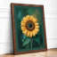 Golden Sunflower Botanical - Print-1476620634-1476620637