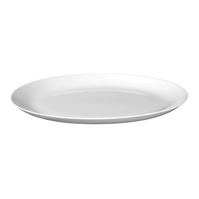 Rondo Oval Platter, 2.5cm H x 28.2cm L 19cm W