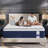 Medium Hybrid Mattress With Euro Top, Pressure Relief And Motion Isolation, Certipur-US And OEKO-TEX Certified-1530363969-1530363972