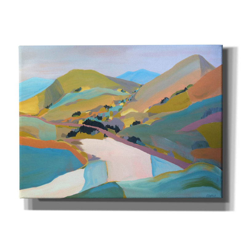 «Pch On Canvas» par Pete Oswald, reproduction, H 12 po x l 16 po x P 0,75 po