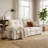 77'' Wide Convertible Sofa with Adjustable Back-1538329134