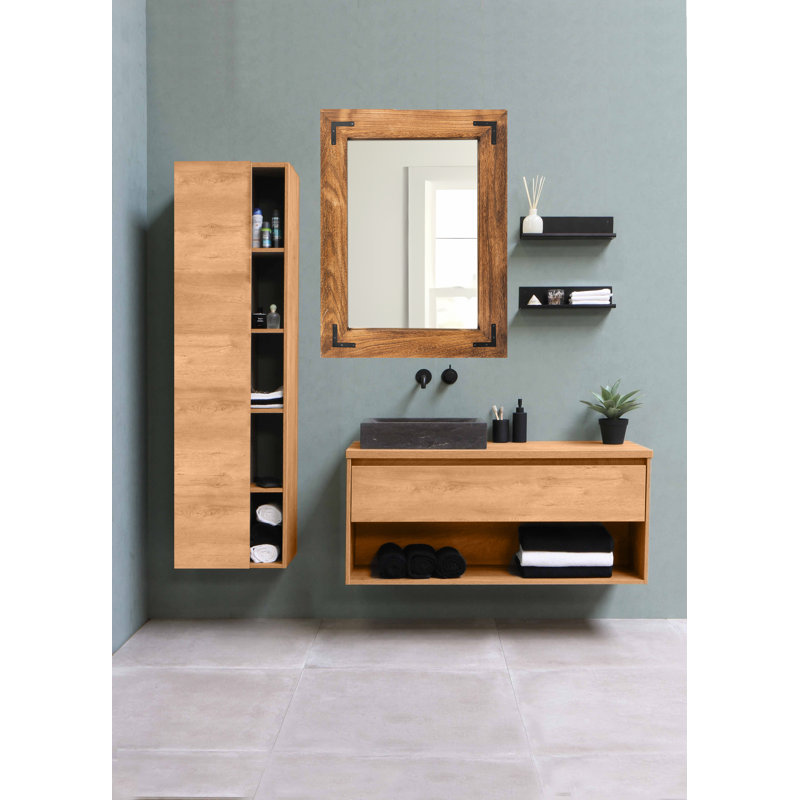 Meuble-lavabo ou miroir de salle de bain 34 po x 24 po